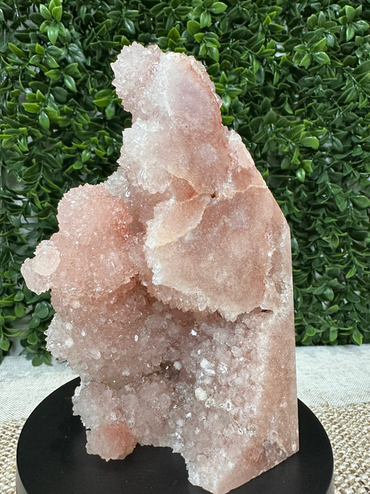 Druzy Pink Amethyst Free Form ( Topless ) (9)