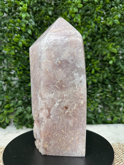 Druzy Pink Amethyst Tower (10)